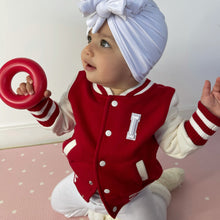 Load image into Gallery viewer, Custom Varsity Jacket -  Red/White
