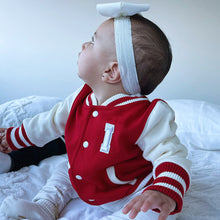 Load image into Gallery viewer, Custom Varsity Jacket -  Red/White
