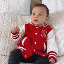 Load image into Gallery viewer, Custom Varsity Jacket -  Red/White
