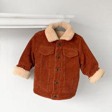 Load image into Gallery viewer, Zarlie Cord Jacket - Rust
